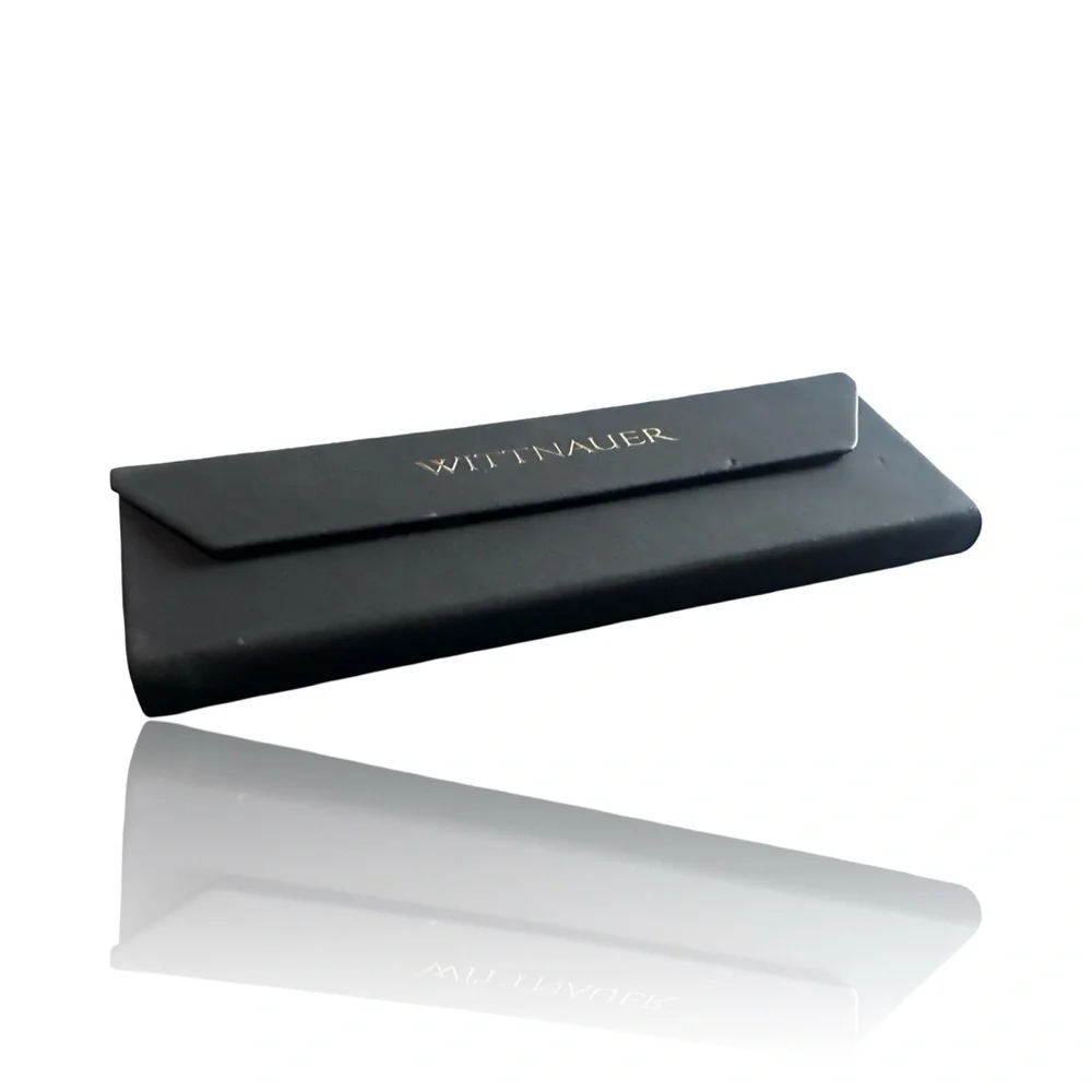 black Wittnauer eyeglasses case